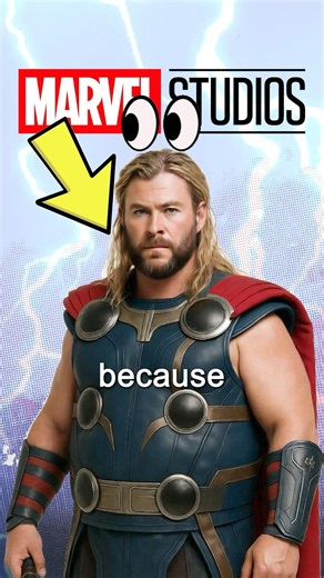 The Real Reason Thor Got Fat in Endgame (It’s Not What You Think) 😮 #thor #avengers #shorts