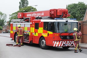 Emergency services rescue cat caught inside car engine on Sheffield estate