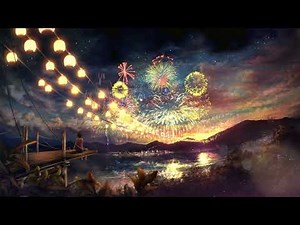 Live Wallpaper 4K Fireworks Landscape