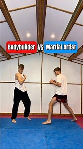 Bodybuilder VS Martial Artist…