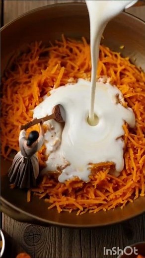 Miniature Punjabi women cooking gajar ka halwa ka🥕 😋 #shortsfeed #shorts #miniature #food #vlog #ai