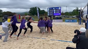 2.7K views · 57 reactions | LOPES UP‼️ No. 7 GCU Beach Volleyball advances in the CCSA Winner's Bracket after upsetting No. 2 TCU, 3-0! 粒 #NCAABeachVB x  TW/CCSA_Beach | NCAA Women's Volleyball | Facebook