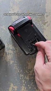 How to fix a drill battery that won't charge