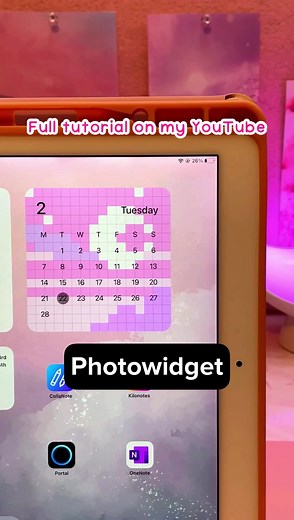 4.5K views · 73 reactions | Snippet from my latest YouTube video on iPad homescreen customization✨ watch the full tutorial over on my YouTube channel @happydownloads #ipadplanner #ipadpro #ipad #widgets #homescreen #homescreensetup #ios15 #ipadplanning #goodnotesplanner #digitalplanning #digitalplanner | HappyDownloads | Facebook
