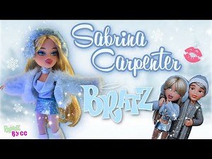 Sabrina Carpenter Custom Bratz Doll ❄️🩵✨