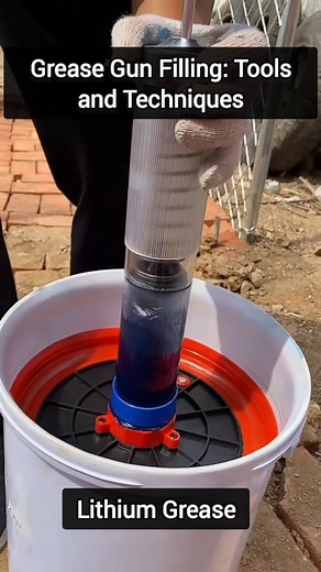 Invention, Gadgets & Tech on Instagram: "The process of filling a grease gun showcases the efficient use of a grease cartridge or bulk grease with a grease gun loader for seamless operation. It involves unscrewing the grease gun’s head, removing residual grease, and inserting a cartridge by retracting the plunger and securing it in the barrel. Alternatively, it demonstrates pumping bulk grease into the gun via a loader through a fitting. The video highlights priming the gun by pumping until grea