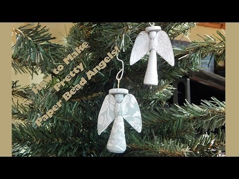How to Make A Paper Bead Angel