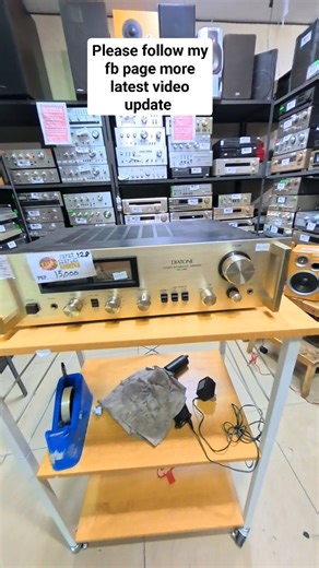 Japan surplus amplifier Diatone DA-U480 new arrivals amplifier #Audio #amplifier #vintage #japansurplus #speaker | ONE28 VLOG