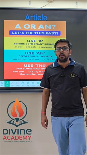 Divine Academy Godhra | Articles A, AN, THE Explained by Anand Sir For More Educational Videos Follow Our Instagram Page #divinescienceacademy #divineacademy... | Instagram