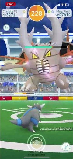 Mega pinsir raid solo. Weather boost: Partly Cloudy. #pokemongo #pokemongame #pokemon #pinsir