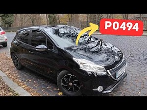 P0494 code in Peugeot and Citroen cars: Explanation