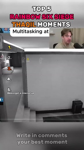 Top RAINBOW SIX SIEGE clips #top5 #r6xclipen #rainbowsixsiegememes #clips #GamingOnTikTok