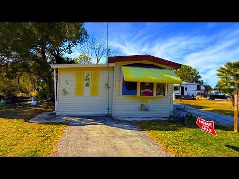 UNDER $500 Lot Rent And WATER FRONT (Port Richey Florida)!