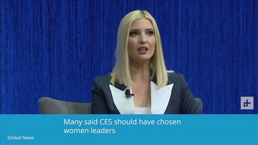 Ivanka Trump speaks at CES 2020