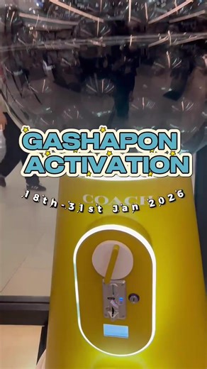 Gashapon Activation Event at Changi City Point