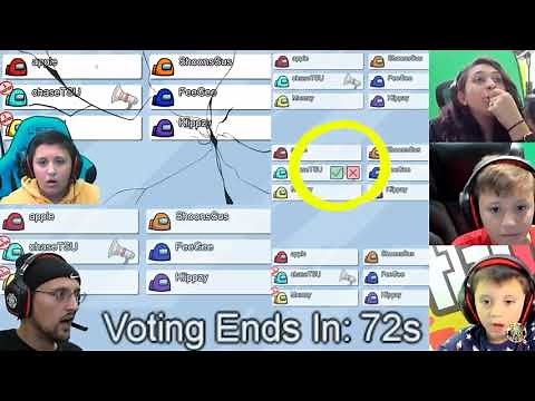 FGTeev beats the hacker in among us