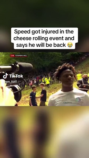 Speed's Candid Interview After Cheese Rolling Event Injury