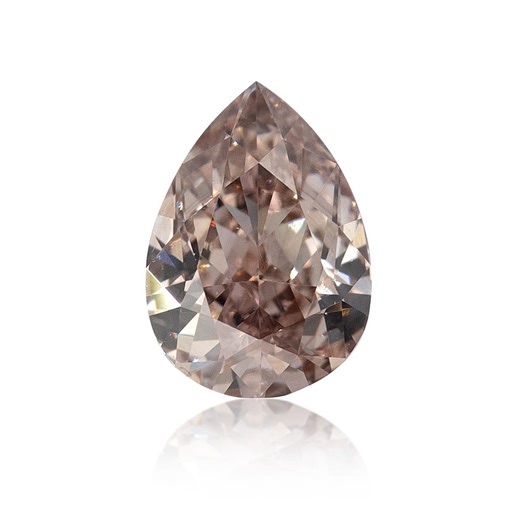 0.30 Ct Fancy Pinkish Brown Diamond, PEAR SHAPE Cut VS1 GIA Loose Stone for Fine Jewelry - Etsy