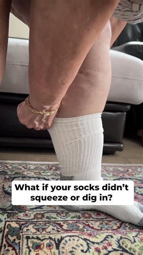 Looking for a comfy sock that actually fits? Viasox EasyStretch™...