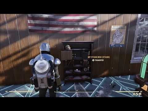 Fallout 76 Secret Bookcase Stash Box
