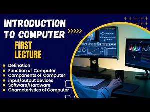 Intro To Computer/ Components of Computer