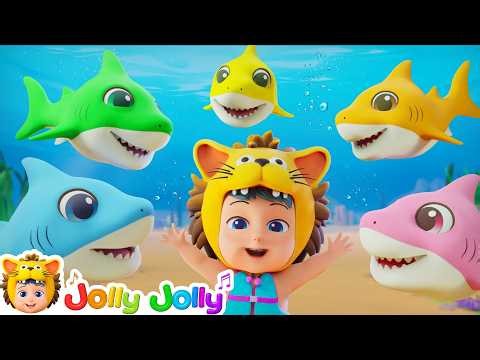 Baby shark doo doo doo | Baby shark dance challenge | Compilation | Jolly Jolly - Kids Songs