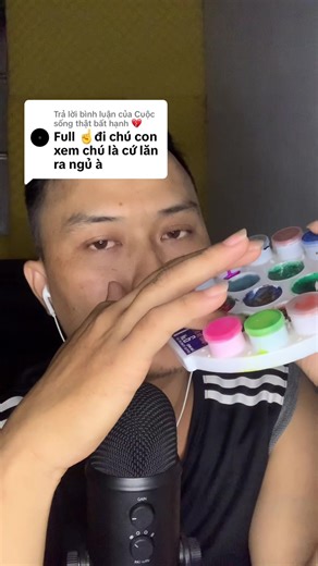 Trả lời @Cuộc sống thật bất hạnh 💔 cmt dài từ từ chú trả nhá #asmr #tapping #traloibinhluan