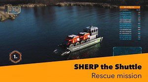 2.1K views · 64 reactions | During rescue operations SHERP ATVs are not only useful all-terrain vehicle, they are like reliable partners for rescue teams, no matter the weather conditions, season, obstacles and even water. 2 SHERP ATVs at once can be easily delivered by new SHERP the Shuttle on water to any point where urgent help is required. Any water, any depth, any distance. | SHERP | Facebook