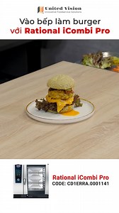 🍽 ASMR Làm Burger với Rational iCombi Pro 🍽 🌟 Tăng cường hiệu suất và linh hoạt trong bếp với công nghệ hiện đại từ 𝐔𝐧𝐢𝐭𝐞𝐝 𝐕𝐢𝐬𝐢𝐨𝐧! 👉 Với khả năng vận hành đồng thời nhiều loại thực phẩm, tối ưu hóa thời gian và năng lượng, tính năng 𝐢𝐏𝐫𝐨𝐝𝐮𝐜𝐭𝐢𝐨𝐧𝐌𝐚𝐧𝐚𝐠𝐞𝐫 giúp bạn lập kế hoạch và quản lý quá trình sản xuất dễ dàng hơn bao giờ hết. Dù là món hấp hay nướng, mọi thứ đều nằm trong tầm tay bạn. ☎Bạn tò mò về thiết bị hỗ trợ nấu nướng cao cấp này? Liên hệ cho 𝐔𝐧𝐢𝐭𝐞𝐝