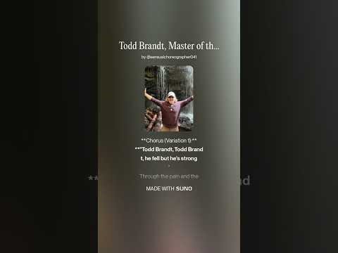 Todd Brandt, Master of the Slopes