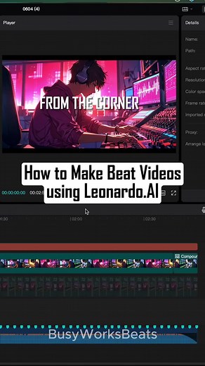 How to make Beat Videos using Leonardo AI #flstudio #mixing #plugins #ableton #abletonlive #musicproducer #beatmaker #protools #logicpro #producertok