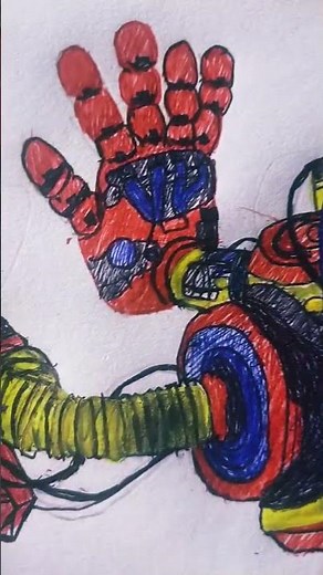 grab pack 😎 drawing #poppy Play time plz subscribe ☺️☺️😄😄