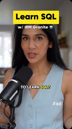 Sundas Khalid on Instagram: "#ad Did you know that you can build custom LLMs? Let me show you a recent project that I did using @IBM Granite code models. Watch this video to see how I developed the SQL teacher custom LLM model using IBM Granite code models. Build with Granite now! #ibm #watsonx #sql"