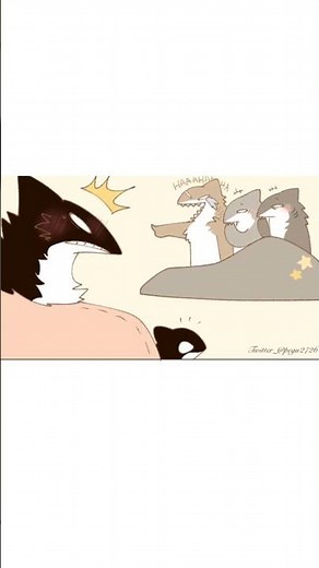Cute Fluffy Comic #4 by pegu2726
