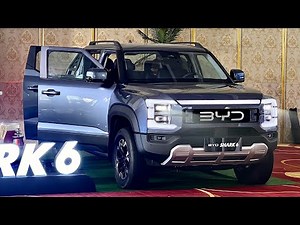2025 BYD SHARK6 Pickup Truck Review Plug-in hybrid - interior exterior details