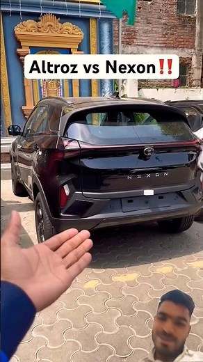 TATA NEXON VS TATA ALTROZ WICH ONE IS BEST ? #tata #tataaltroz #tatanexon #altroz2025 #comparison