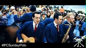 7.3K views · 26 reactions | Taking the divot stomp to the next level with live music from The London Essentials! #IPCSundayPolo #SweetCaroline | Polo: Social Scene | Facebook