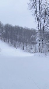 A perfect snowy Saturday on the slopes. ✌️ 🏂 ❄️ | Crystal Mountain