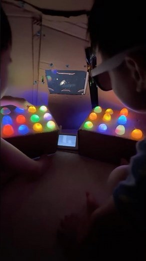Kids spaceship command center DIY