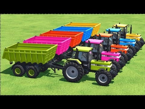 TRANSPORTING & HARVEST& POPLAR with MINI PRPOCE TRACTOR! Farming Simulator 22