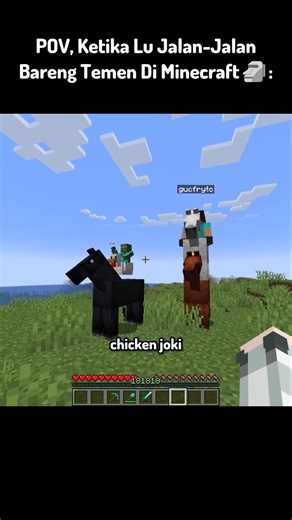 POV, Siang Hari Paling Normal Di Minecraft