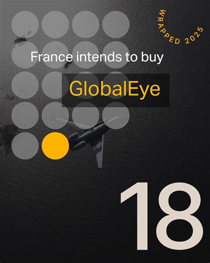 Saab on Instagram: "France is taking a significant step in strengthening their national security by signing a declaration of intent to procure two GlobalEye - the most modern and capable Airborne Early Warning & Control solution available. With GlobalEye, France will receive advanced capabilities for early threat detection and tracking across air, sea, and land. Every day we will post one of our highlights of 2025. Follow along to see how far we've come this year. Explore more on our website (li