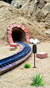 Brick Tunnel Entrance Collapses — Train Route Danger Ahead | Miniature Railway Diorama 📝 Description: A train approaches a tunnel built with fragile bricks. But the structure looks unstable, and bricks are already scattered on the track. What will happen next? Watch this realistic miniature train diorama scene with cinematic details. 🎥 Diorama Scale Model 🧱 Real sand, bricks, and stones used 🚦Signal in working condition #modeltrain #trainaccident #dioramatrain #miniaturerailway #realisticsce