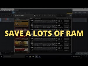 MULTI-INSTRUMENTS WITH KONTAKT AND STUDIO ONE 4 (SAVE A LOTS OF RAM)