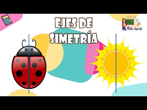 Ejes de simetría | Aula chachi - Vídeos educativos para niños