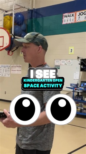 I See — no-equipment K–1st game for Open Space and boundaries