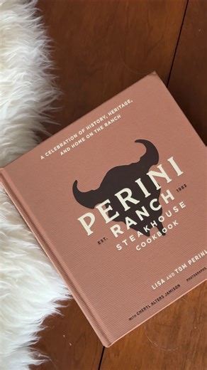 The Foyer | Inspiration for Your Home on Instagram: "Big steaks. Bigger stories. The Perini Ranch Steakhouse Cookbook is Texas on a plate—mesquite smoke, family lore, and recipes that don’t whisper...They sizzle. #periniranch #texasfoodie #newcookbook #texasfood"