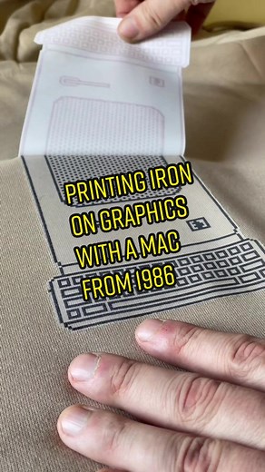 Printing Iron-on Transfers with 1980s Tech