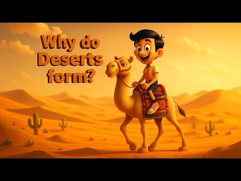 Why do Deserts form? | #aumsum #kids #education #science