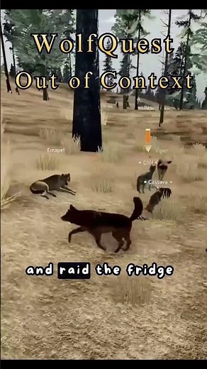 WolfQuest Without Context (pt. 12) #wolfquest #outofcontext #withfriends